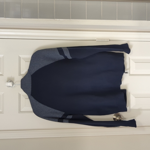 Banana Republic Men's Small Sweater - Coolmax Graohi Gray Blue - Picture 3 of 6